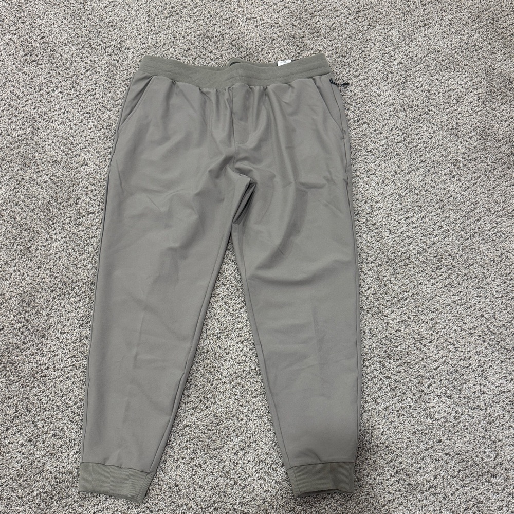 Men's Olive Gray Jogger Sweatpants - Comfortable Everyday Fit